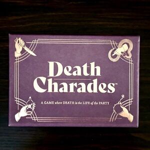 Death Charades Board Game - Purple